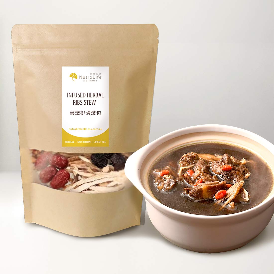 Infused Herbal Ribs Stew-Nutralife Wellness