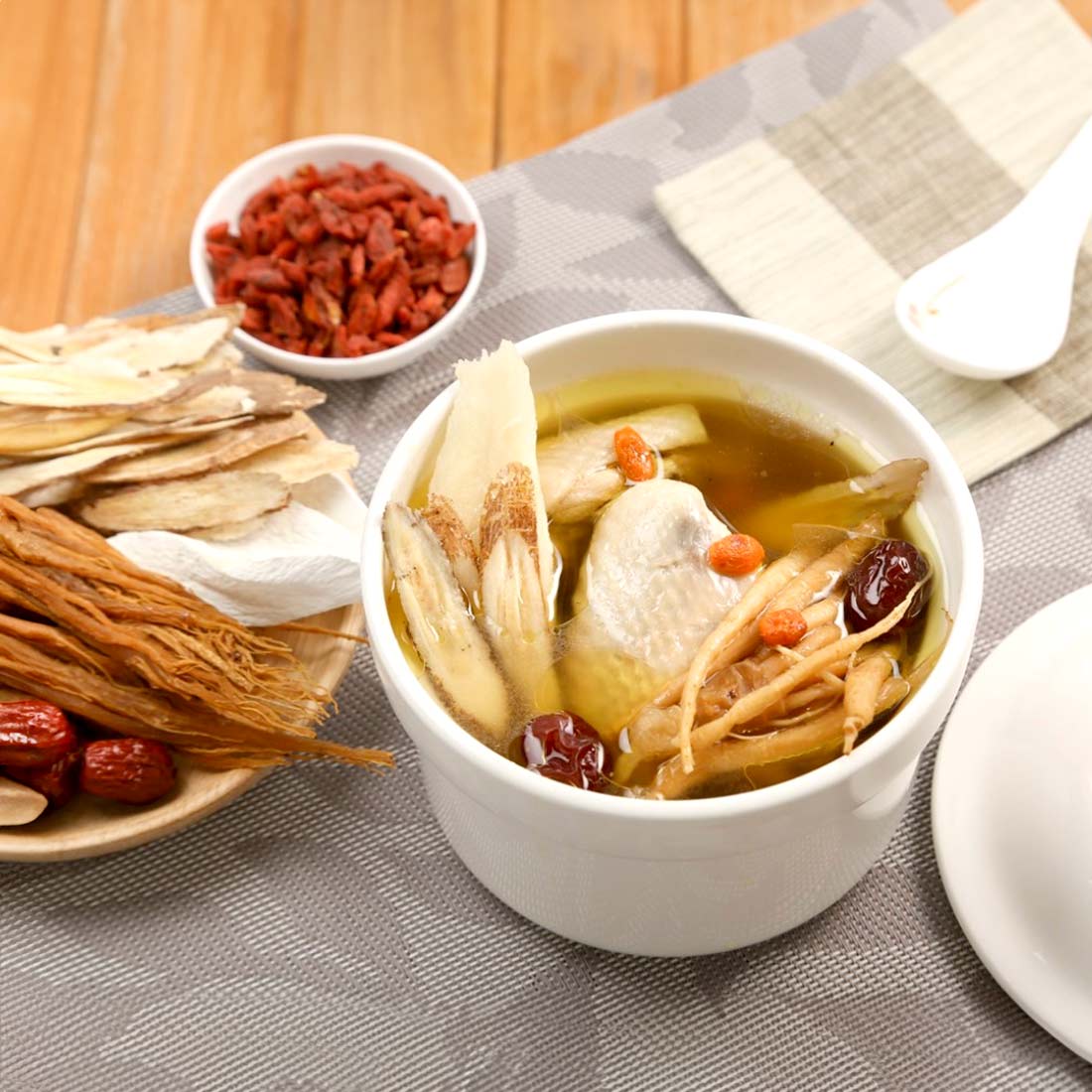 Codonopsis & Chinese Yam Stewed Chicken Soup-Nutralife Wellness